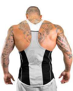 Débardeur noir OEM 2026 pour hommes, vente en gros, personnalisé, athlétique, pour l'été, fitness, musculation, gilet de sport pour la gym et le bodybuilding - Product Image 4