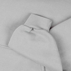 Sweat-shirts à capuche personnalisés pour hommes, 100% coton, unisexe, en molleton, couleur unie, coupe ample, vêtements décontractés, sweat-shirt en coton tricoté - Product Image 4