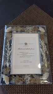 Contemporary Resin Photo <b>Frame</b> with Modern Artistic Style for Family and Wedding <b>Pictures</b> - Product Image 6