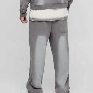 Trendy Fashion Customized <b>Men's</b> Casual <b>Baggy</b> Straight <b>Trousers</b> 100% Cotton Lightweight Waterproof Breathable Eco-Friendly Best - Product Image 5