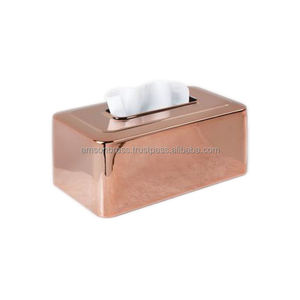 Metal Napkin Box Luxury <b>Tissue</b> Box Metal Aluminium Silver Finished <b>Wedding</b> Decorative Footed <b>Tissue</b> Box Beautiful - Product Image 6