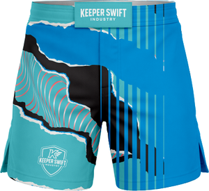 Shorts de boxe MMA personnalisés avec logo, service OEM, shorts MMA couleur unie très demandés à vendre 2025 - Product Image 2