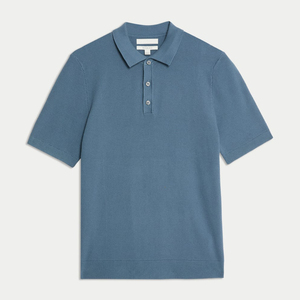 Polos de Algodón Tejido para Hombre, Tallas Grandes, Logotipo Personalizado, Fabricante OEM, Tela Suave y Transpirable, Ajuste Cómodo, Suministro al por Mayor - Product Image 6