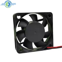 Kipas Casing 50mm 5010A Terlaris, Kecil, Senyap, Daya Tinggi, Ideal untuk Perangkat Raspberry Pi, Printer 3D, dan Mikroelektronika