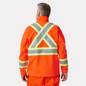 Veste de travail haute visibilité pour hommes, réfléchissante, imperméable, à manches longues, pour l'hiver - Product Image 4