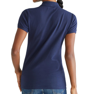 <b>Women's</b> Fashion <b>Button</b> <b>Up</b> Closure Polo <b>Shirt</b> With Customized Logo Size and Color New Style <b>Women</b> Polo <b>Shirt</b> - Product Image 2