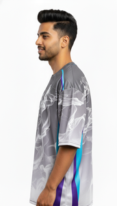 Camiseta Sublimada Premium de Moda, Talla Grande, para Hombre, Estilo Urbano Informal - Product Image 5