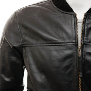 Chaquetas de Cuero para Hombre, Estilo Urbano, Invierno, Proveedor Directo de Fábrica, Alta Calidad, Cierre Frontal y Bolsillos, Impermeables y Transpirables - Product Image 4