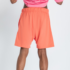 Shorts de sport et de course personnalisés pour hommes grandes tailles, respirants, décontractés, à taille élastique, brodés, en maille 100% coton molletonné, vente en gros - Product Image 3