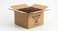 Boîte en carton ondulé kraft multicouche, imperméable, robuste, recyclable, écologique, personnalisable pour œufs de volaille, prix de gros