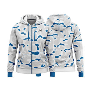 Sudadera con capucha y cremallera de poliéster/algodón personalizada para mujer, de secado rápido, cortavientos, ecológica, la más vendida, conjunto de 4 piezas. - Product Image 4