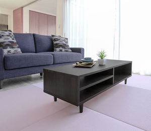 Alfombra Japonesa Cuadrada de Tatami de Alta Calidad, Color Premium, Hecha a Mano, de Polipropileno, Impermeable y Resistente a las Manchas, 820*820*15mm - Product Image 1