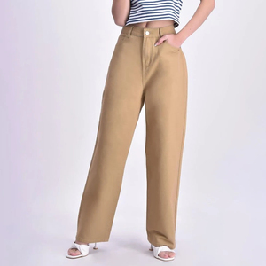 Jeans Holgados de Calidad Superior para Mujer, Ropa Casual Urbana, MOQ Bajo, Cantidad al por Mayor, Totalmente Personalizables con Colores y Tallas a Medida - Product Image 1