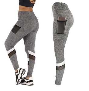 Servicio OEM Personalizado de Alta Calidad, Ropa de Invierno Tejida, Transpirable, Ligera, de Spandex/Poliéster, Sin Costuras, Cintura Alta, Estilo Hip Hop para Mujer - Product Image 5