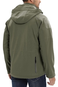 Unisex Winter <b>Warm</b> Tactical Soft Shell Jacket Windbreak and <b>Waterproof</b> Plaid Pattern New Outdoor Use Fabric Zipper Closure 2025 - Product Image 4