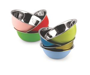 Multi <b>Color</b> Coated Stainless Steel Serving/<b>Mixing</b> <b>Bowl</b> Collection - Product Image 3