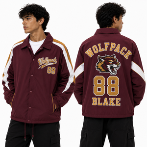 <b>Mens</b> Coaches Windbreaker <b>Jacket</b> Printed <b>Summer</b> Single Breasted Casual Lightweight Quick Dry Breathable Custom - Product Image 3