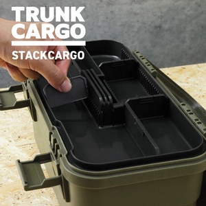 Đáng tin cậy Stackable trunkcargo stackcargo hộp công cụ cho ngoài trời, với khay tùy chọn - Product Image 2
