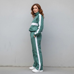 Custom Embossed Printed Puff Printing Logo Women Sweatshirts Sets 100% <b>Polyester</b> <b>Shorts</b> Hoodies Unisex High Quality Anti Shrink - Product Image 2