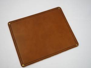Custom Printed Leather Mouse Pad Genuine Cowhide <b>Desk</b> Mat Luxury Real Leather Mousepad Case for Office Stationery LMP-0024 - Product Image 3