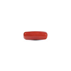Oval Cut Red Coral Loose Gemstone 5.5 Carat High Quality Rutile Quartz for Fine Jewelry - Product Image 1