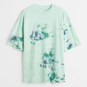 Camiseta de Hombros Caídos, Corte Holgado, Tela Suave, Sensación Cómoda para Uso Casual, Estilo Urbano, Atuendo Diario y Fácil de Combinar - Product Image 5