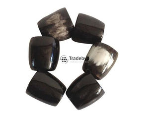 Anneau de serviette en corne artisanal de qualité supérieure, écologique, élégant, décoration de table naturelle pour cadeaux Tradebyd - Product Image 5