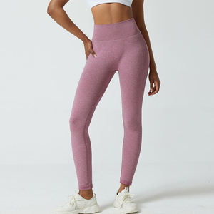 Nuevo Diseño 2026 Leggings de Yoga de Cintura Súper Alta y Suaves para Mujer, Leggings Deportivos Sublimados Personalizados, Servicio OEM para Damas - Product Image 1