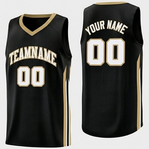 Camiseta de Baloncesto Personalizada con Cuello en V, Sin Mangas, Malla 100% Poliéster, Nombre del Equipo y Número Sublimados, Unisex para Adultos, Roja - Product Image 3