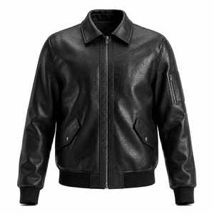 Veste en similicuir tendance ProudNest, coupe classique, durable, confortable, élégante, vêtement d'extérieur décontracté - Product Image 5