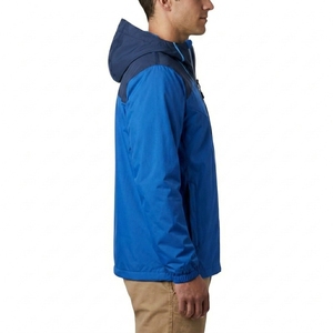 Men Windbreaker <b>Jacket</b> <b>Lightweight</b> <b>Waterproof</b> Breathable Wind Resistant Hooded Outdoor <b>Running</b> Hiking Camping Travel Sports - Product Image 5