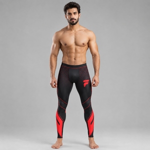 Leggings de hombre de calidad, diseñados con tela elástica ligera, ajuste cómodo y rendimiento duradero para uso activo diario. - Product Image 4