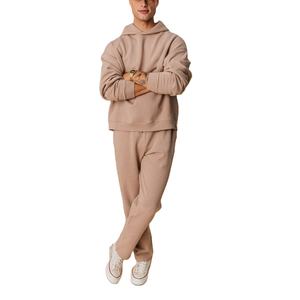 Venta al por mayor de lujo de los hombres de peso pesado de algodón sudaderas con capucha BD Logo patrón de gran tamaño de impresión de punto de tejido Anti-Shrink Plus Size - Product Image 6