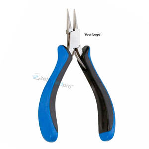 คีมปากโค้งมน 115 มม. ออกแบบตามหลักสรีรศาสตร์ ผลิตจากเหล็กกล้าไร้สนิมคุณภาพสูง เครื่องมือทำเครื่องประดับที่มีความแม่นยำสูง ผู้ผลิต OEM - Product Image 1