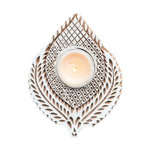 Portavelas de latón de alta calidad estilo árabe vintage con acabado en níquel, portavelas de latón puro para decoración del hogar. - Product Image 1