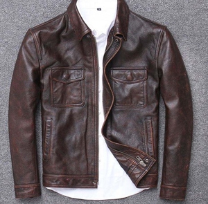 Nouvelle arrivée, veste bomber unisexe d'hiver, inspirée de l'aviation, en simili cuir, fermeture éclair, coupe-vent, respirante, élégante, chaude - Product Image 3