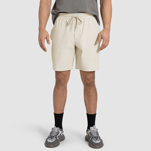 Compre Pantalones Cortos Deportivos Casuales de Lona para Hombre, Nuevos, de la Mejor Calidad, Venta Directa de Fábrica, Holgados, Sólidos, para Verano - Product Image 6