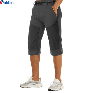 Pantalon Capri 3/4 pour Homme, Séchage Rapide, Mi-lourd, Décontracté, pour Randonnée en Plein Air, Short Cargo Tactique en Toile avec Taille Élastique - Product Image 4