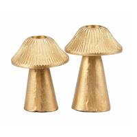 Porte-bougie conique en aluminium de haute qualité, support décoratif pour mariages, tables à manger et fêtes en salon, décoration pour la maison
