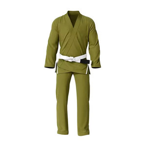 Tenues d'arts martiaux personnalisées à bas prix, ensembles d'uniformes de karaté, qualité supérieure, polyester/coton respirant, unisexe, adulte - Product Image 6