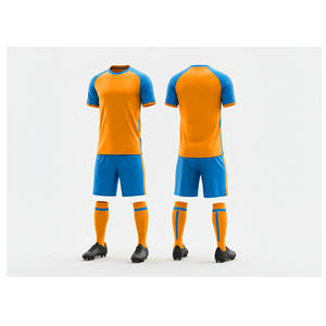 Ensemble de tenues de football personnalisables par sublimation pour sports d'équipe |   Tailles pour hommes, femmes et jeunes |   Vêtements de sport légers et à séchage rapide - Product Image 6