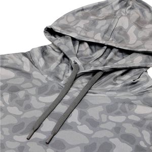 Camisa de Manga Larga con Capucha de Camuflaje para Hombre, Corte Regular, Secado Rápido, Tejido de Poliéster, Ropa Casual de Verano - Product Image 3