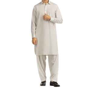 Traje Shalwar Kameez Pakistaní de Alta Calidad Hecho a Medida, Estilo Casual para Hombre, Diseños Más Recientes y Más Vendidos, Vestido Salwar Kameez para Hombre - Product Image 1