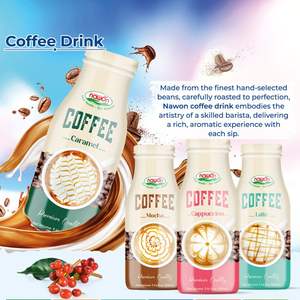 Bebidas de Café Caramelo NAWON, Botella de Vidrio de 280 ml, Café Arábica, Bebidas Refrescantes, Bebida Fría, Vietnam, Muestra Gratuita, OEM - Product Image 6