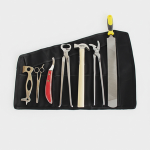Kit de Herrador Multiusos Reutilizable de 7 Piezas - Juego de Herramientas de Acero Forjado de Alta Resistencia para Herradores, Veterinarios y Entrenadores Profesionales de Caballos - Product Image 1