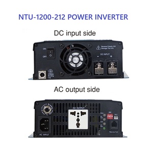 มีนเวลล์ NTU-1200-212 อินเวอร์เตอร์แปลงไฟ DC-AC คลื่นไซน์บริสุทธิ์ 1200W ความน่าเชื่อถือสูง ฟังก์ชั่น UPS 12V เฟสเดียว 60Hz ประสิทธิภาพ 90% - Product Image 2