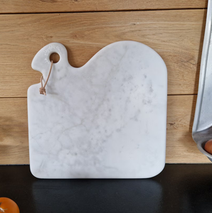 Square Marble Sustainable Chopping <b>Board</b> 1.5cm Thick Dishwasher Safe for Meat Fruit Vegetable Cutting - Product Image 3