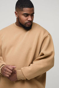 Sudadera Transpirable de Alta Calidad, Color Gris Básico, Estampado de Cara de Biggie, Sudadera Personalizada de Algodón Mezclado, Venta al Por Mayor - Product Image 2