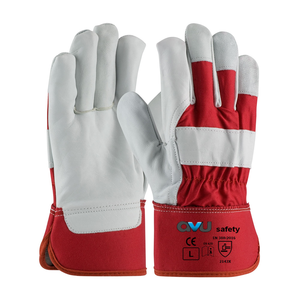 Gants de travail en cuir grainé les plus vendus pour les ouvriers industriels, la construction, le levage, la manutention et les applications de travail générales - Product Image 2