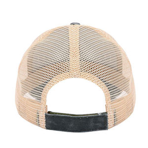 Gorra de Béisbol Personalizada OEM con Malla Desgastada, Gorra Trucker Lisa de 5 Paneles de Alta Calidad, Estilo Hip Hop para Invierno - Product Image 3